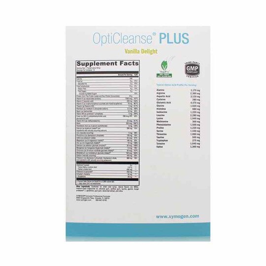 OptiCleanse Plus, XYM